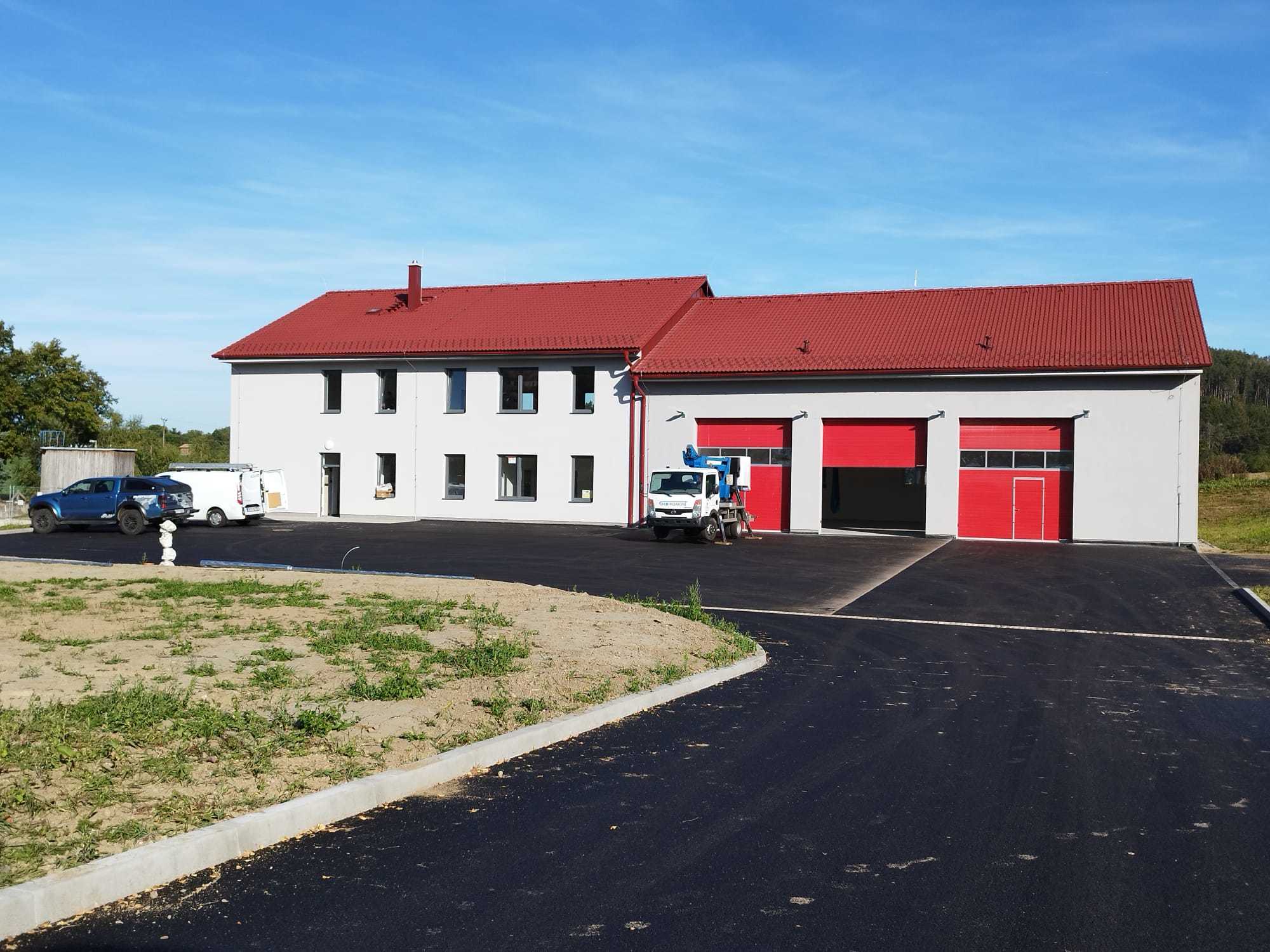 Novostavba požární zbrojnice v obci Volenice